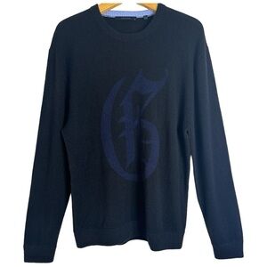 Greyson Golf G Icon Wool Cashmere Crew Sweater Large